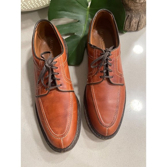 Allen Edmond Wilbert Split-Toe Lace-Up Oxford Sz 12 A - Picture 8 of 14